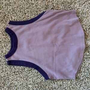 Wild Fable Purple and Dark Blue Tank Top
